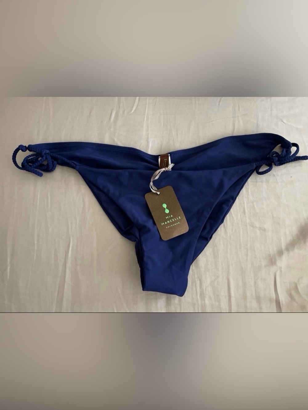 Mia Marcelle Bikini Bottom – NWT Navy Blue Swimwear